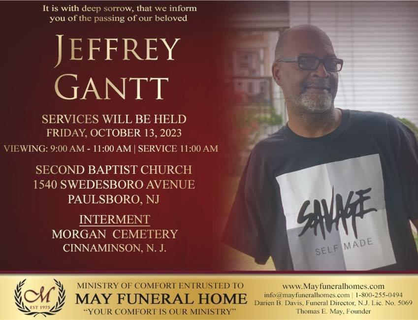 Celebration of Life for Jeffrey Gantt BethelHosanna AME Church